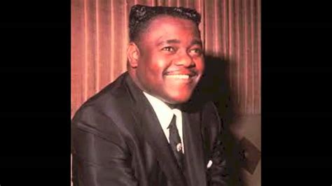 Here we see him performing live. . Fats domino youtube